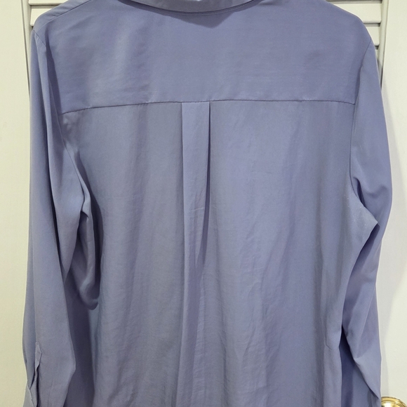 Nine West Women's Lavender Button Down Shirt - Picture 2 of 2